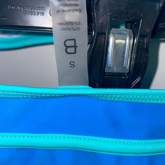 BMJL High Waisted Bikini Sets Sporty Two Piece Swimsuit Color Block Cheeky NWT S - Picture 9 of 9